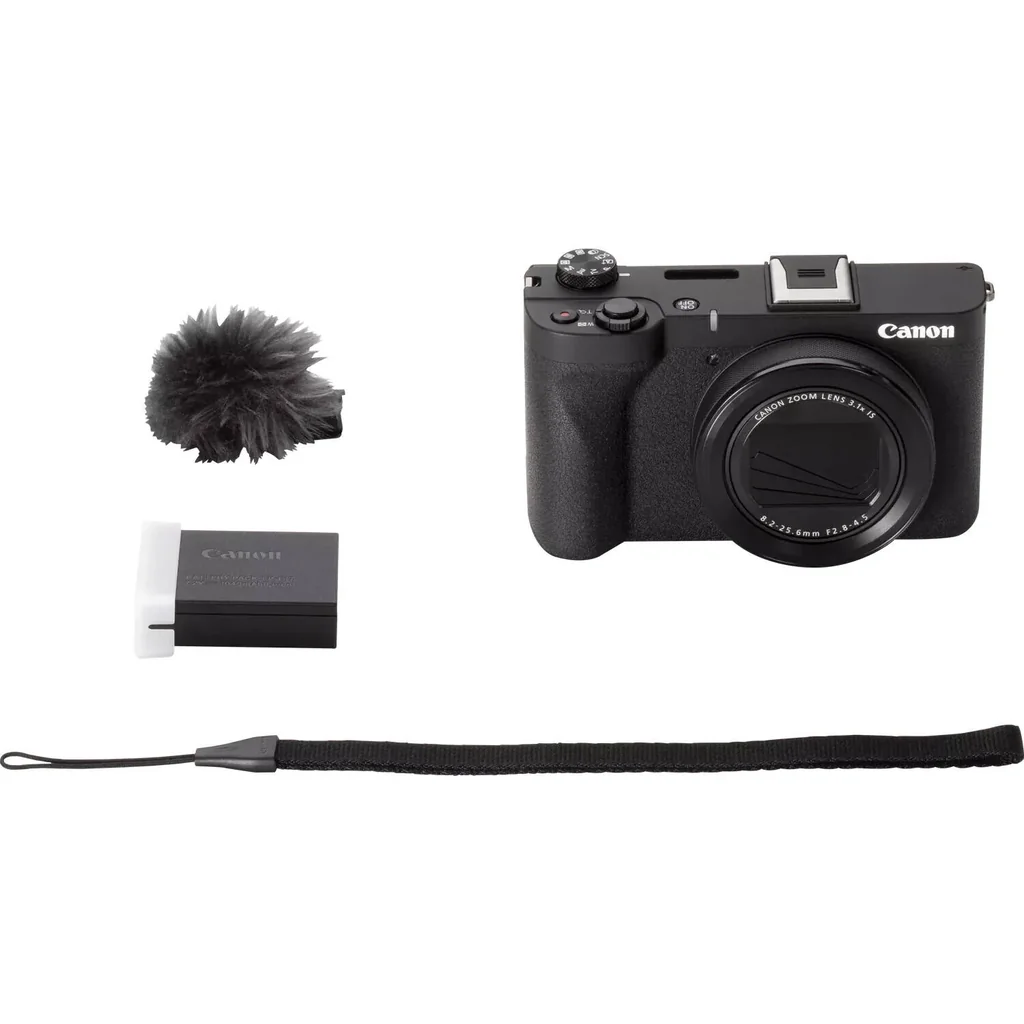 Canon PowerShot V1 Camera, 22MP 1.4-inch CMOS Sensor, Up To 4K 60p Video, Dual Pixel Autofocus, 16-50mm Built-in Lens, OIS, Log 3 HDR, USB-C, Black | 6390C001 - Image 5