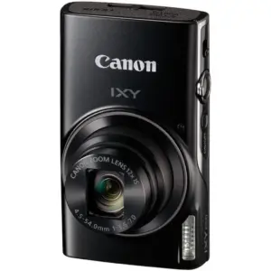 Canon IXY 650 Compact Digital Camera, 20.2MP Compact Camera with 12x Optical Zoom,3.0-inch LCD Display, Wi-Fi & Full HD Video, International Version, Black | IXY 650
