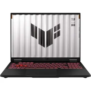 ASUS TUF Gaming A16 FA608PP Laptop, 16" WQXGA 165Hz IPS Display, AMD Ryzen 9 8940HX, 16GB RAM, 1TB SSD, GeForce RTX 5070 8GB GPU, English-Arabic Keyboard, Win11, Gray | 90NR0MD1-M002Z0