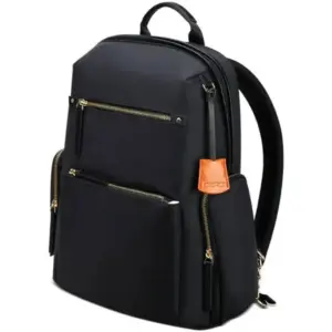 BOPAI Fashion Casual Backpack, Durable Nylon Exterior Resists Water And Wear, Compact & Lightweight, Interior Compartment, Ideal For Daily Essentials, With A Stylish, Urban-friendly Profile | 62-00121