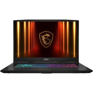 MSI Katana 17 HX B14WGK Gaming Laptop, 17.3" QHD IPS 240Hz Display, Intel Core i9-14900HX, 32GB RAM, 1TB SSD, GeForce RTX 5070 8GB Graphics, English-Arabic Keyboard, Win11, Black | 9S7-17L791-071