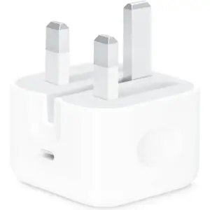 Apple 20W USB-C Power Adapter, Fast Charging Wall Charger for iPhone, iPad, Watch, White | MUVT3B/A / ZE/A