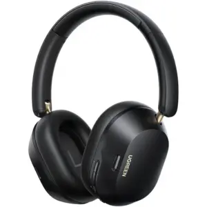 UGREEN HiTune Max5C Headphones Wireless, 75H Playtime, Adaptive Noise Cancelling, Hi-Res Sound, Over-ear Headsets, Custom EQ & Multiple Connection via App, Foldable Retractable, Black | 35757