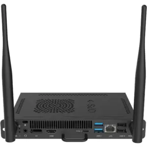 BenQ OPS Slot-In PC, Intel Core i5-1235U, 8GB RAM, 256GB SSD, Intel Iris Xe Graphics, Windows 11 Pro (Trial Version), Wi-Fi 6 Connectivity, 1GbE Ethernet Port, HDMI 2.0 Output, Black | TEY41