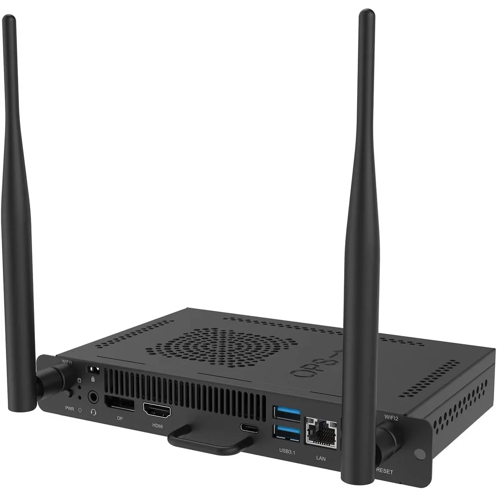 BenQ OPS Slot-In PC, Intel Core i5-1235U, 8GB RAM, 256GB SSD, Intel Iris Xe Graphics, Windows 11 Pro (Trial Version), Wi-Fi 6 Connectivity, 1GbE Ethernet Port, HDMI 2.0 Output, Black | TEY41 - Image 2