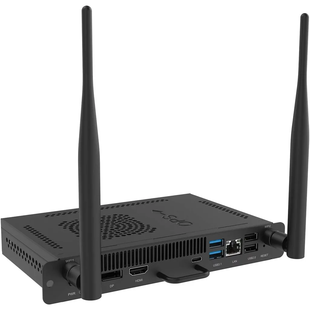BenQ OPS Slot-In PC, Intel Core i5-1235U, 8GB RAM, 256GB SSD, Intel Iris Xe Graphics, Windows 11 Pro (Trial Version), Wi-Fi 6 Connectivity, 1GbE Ethernet Port, HDMI 2.0 Output, Black | TEY41 - Image 3
