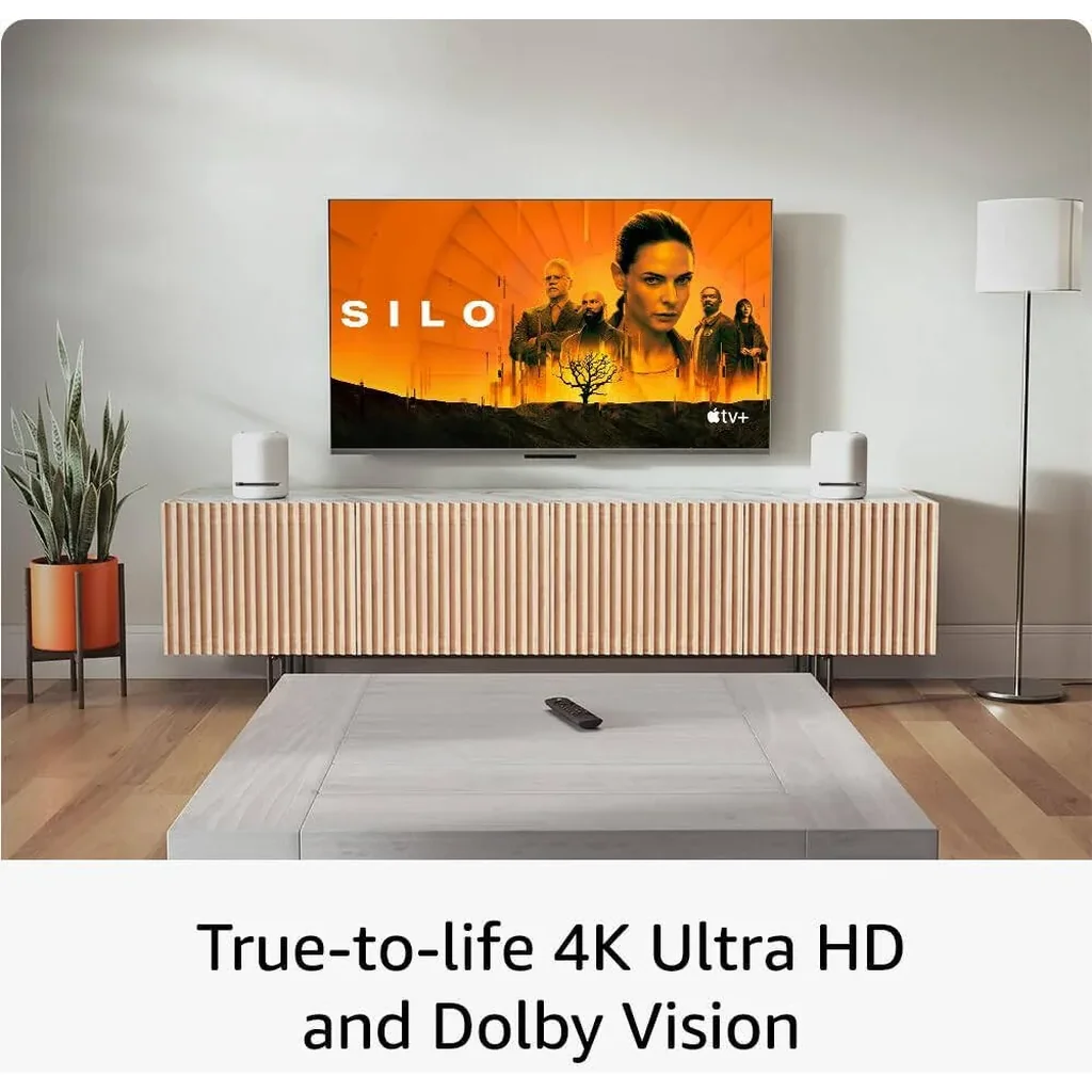 Amazon Fire TV Stick 4K Max 2nd Gen Remote, Quad-core 2.0GHz, Dolby Vision.Atmos, 16GB Storage, HDR10+, Smart Home, Bluetooth 5.2 + BLE, Wi-Fi 6E, Alexa Voice, Black | 4KMAX -2025 - Image 3