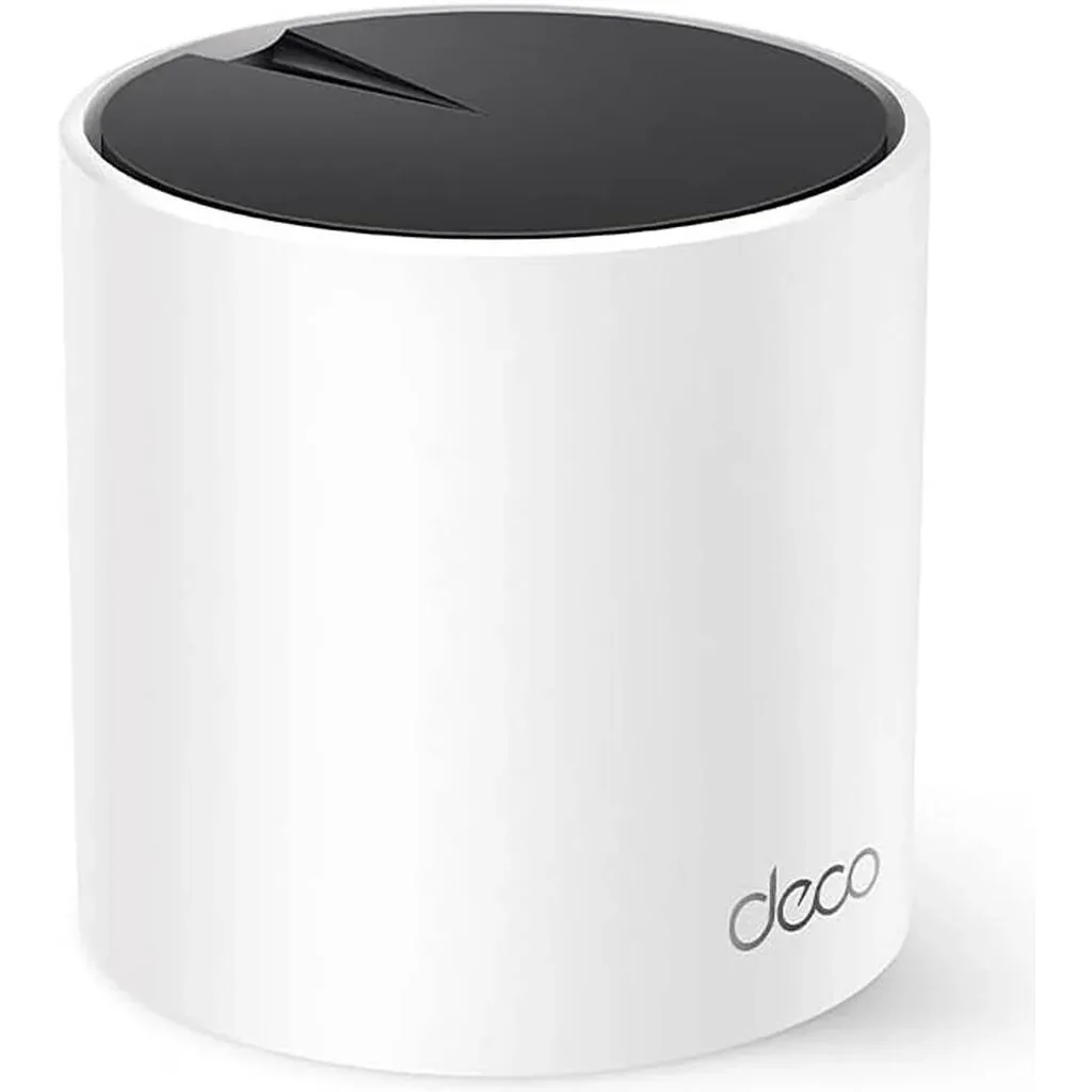 TP-Link Deco AX3000 WiFi 6 Mesh System, Covers up to 6500 Sq.Ft, Replaces Wireless Router and Extender, AI-Driven Mesh, 3 Gigabit Ports Per Unit, Supports Ethernet Backhaul, 1 pack, White | Deco X55