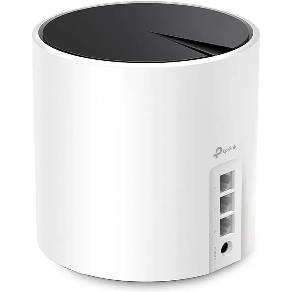 TP-Link Deco AX3000 WiFi 6 Mesh System, Covers up to 6500 Sq.Ft, Replaces Wireless Router and Extender, AI-Driven Mesh, 3 Gigabit Ports Per Unit, Supports Ethernet Backhaul, 1 pack, White | Deco X55 - Image 2