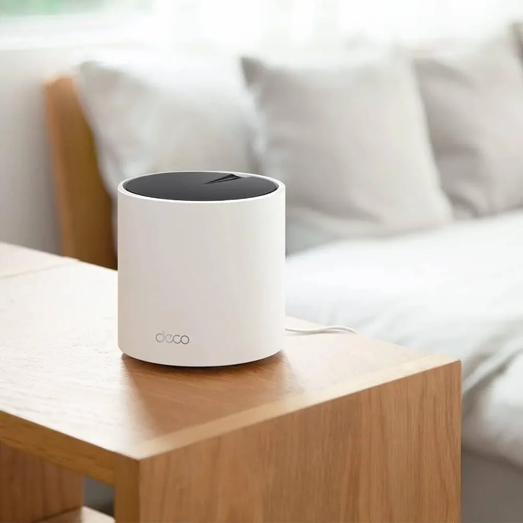 TP-Link Deco AX3000 WiFi 6 Mesh System, Covers up to 6500 Sq.Ft, Replaces Wireless Router and Extender, AI-Driven Mesh, 3 Gigabit Ports Per Unit, Supports Ethernet Backhaul, 1 pack, White | Deco X55 - Image 8