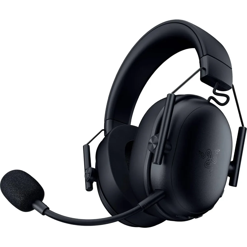 Razer Blackshark V3 X Hyperspeed Gaming Headset, TriForce 50 mm Drivers Gen 2, Detachable HyperClear Cardioid 9.9 mm Mic, HyperSpeed Wireless, Up to 70H Battery Life, PC, Black | RZ04-05420100-R3M1