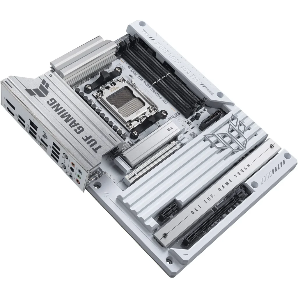 ASUS TUF GAMING B850-BTF WIFI W AM5 ATX Motherboard, AMD B850 Chipset, 4x DIMM DDR5 Slots, Up to 256GB Max Memory, 1 x PCIe 5.0 x16, 3 x M.2 Slots | 90MB1KW0-M0EAY0 - Image 5