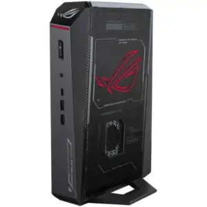 ASUS ROG NUC (2025) Mini Gaming Computer, Intel Core Ultra 9 275HX, 32GB (2x16) RAM, 1TB SSD, GeForce RTX 5070 Ti Laptop GPU, Windows 11, UK, Agentic AI & OpenClaw Feature, Black | 90AS00I1-M000D0