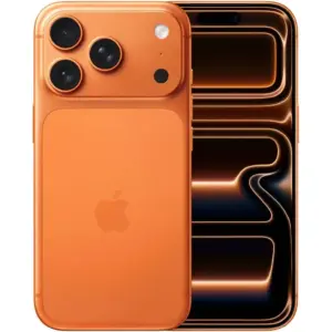 Apple iPhone 17 Pro Mobile Phone, 6.3" Super Retina XDR Display, A19 Pro Chip, 6 Core CPU, 6 Core GPU, 16 Core Neural Engine, 1TB Storage, 5G/WiFi7, International Version, eSIM, Cosmic Orange | 17-PRO
