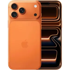 Apple iPhone 17 Pro Max Mobile Phone, 6.9" Super Retina XDR Display, A19 Pro Chip, 6 Core CPU, 6 Core GPU, 16 Core Neural Engine, 512GB Storage, 5G/WiFi7, TRA Version, eSIM, Cosmic Orange | 17-PRO-MAX