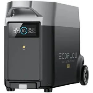EcoFlow DELTA Pro Portable Power Station Extra Battery, Expandable Capacity of 3600Wh, 10-Year Lifespan, Extra Battery/Capacity for Delta Pro, Grey | EF-DELTAPRO100-EB