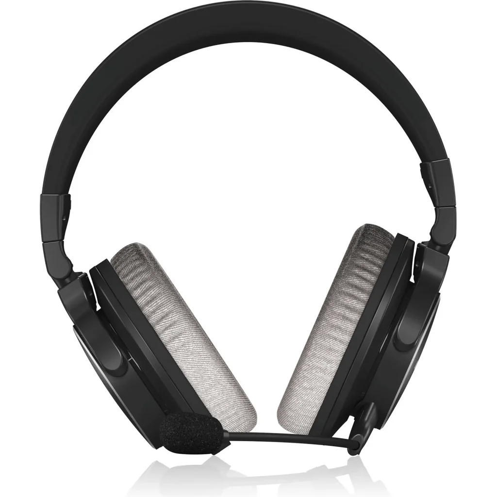 Behringer BH470U Premium Stereo Headset with Detachable Microphone & USB Cable, 40mm Neodymium Drivers, Digital Controls, Closed-Back Design, Detachable 3.5mm Interface, Black | BH470U - Image 5