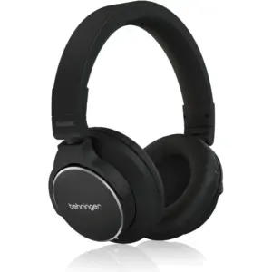 Behringer BH480NC Premium Reference-Class Headphones with Bluetooth Connectivity & Active Noise Cancellation, Built-in CVC 8.0 Isolates & Qualcomm aptX High-Quality, Black | BH480NC