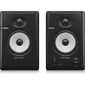 Behringer TRUTH 3.5 BT Audiophile 3.5" Studio Monitors with Bluetooth Connectivity & Advanced Waveguide Technology, 32W x 2 Speaker Output, Black | TRUTH3.5BT