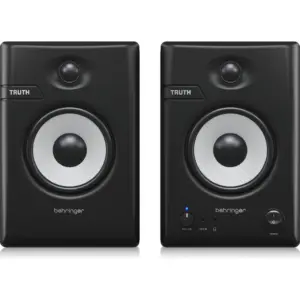 Behringer TRUTH 4.5 BT Audiophile 4.5" Studio Monitors with Bluetooth Connectivity & Advanced Waveguide Technology, 32W x 2 Speaker Output, Black | TRUTH4.5BT
