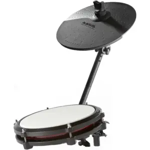Alesis Nitro Max Expansion Pack, 10" Cymbal Pad w/ Choke, 2x 6ft 1/4" TRS Cables, 8" Single-Zone Mesh Drum Pad | NITROMAXEXPACK