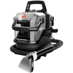 Bissell Spot Clean Pro Turbo Vacuum, 15 kPa Suction Power, SmartMix Technology, 76 dBA Sound Level, 1.9L Clean Water Tank, Carrying Handle, 1.4L Dirty Water Tank, 1.5m Hose Length, Black | 3911K