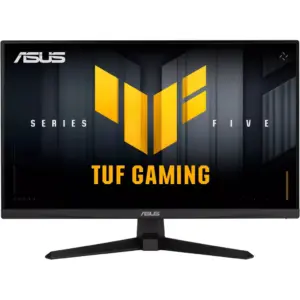 ASUS TUF Gaming VG259QM5A Monitor, 25" Fast IPS Display, FHD Resolution, 240Hz Refresh Rate, 0.3ms (Min.) Response Time, AMD FreeSync Premium & NVIDIA G-Sync Compatible, Black | 90LM0B90-B01O71