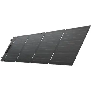 EcoFlow 60W Portable Solar Panel, Up to 25% Conversion Rate, IP68 Rating Protects Against Water and Dust, DC5521 to XT60i Charging Cable, USB Type-C, Black | EFSOLAR60-TYPE-C