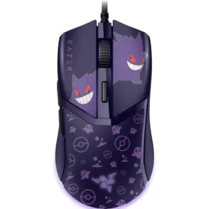 Razer Cobra Gengar Edition Computer Mouse, 8500 DPI Optical Sensor, 300 IPS Max Speed, Optical Mouse Switches Gen-3, 6 Programmable Buttons, Chroma RGB Lighting, Violet | RZ01-04650700-R3M1