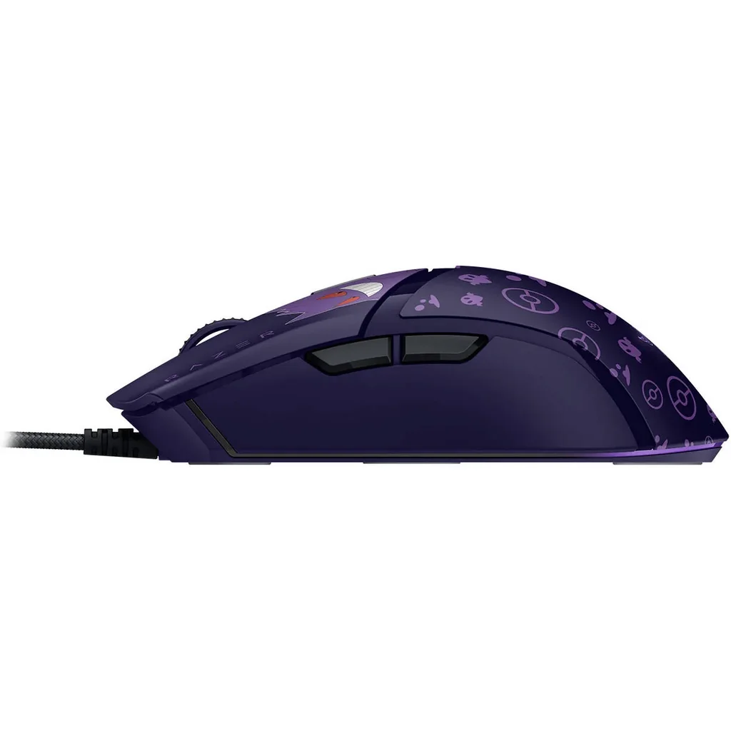 Razer Cobra Gengar Edition Computer Mouse, 8500 DPI Optical Sensor, 300 IPS Max Speed, Optical Mouse Switches Gen-3, 6 Programmable Buttons, Chroma RGB Lighting, Violet | RZ01-04650700-R3M1 - Image 3