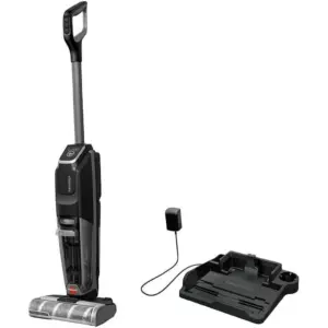 Bissell Crosswave Omniforce Edge 4000E, Cordless Wet & Dry Vacuum Cleaner- Powerful Suction for Dry Cleaning with PowerVac Mode & ZeroGap Technology | 3930F