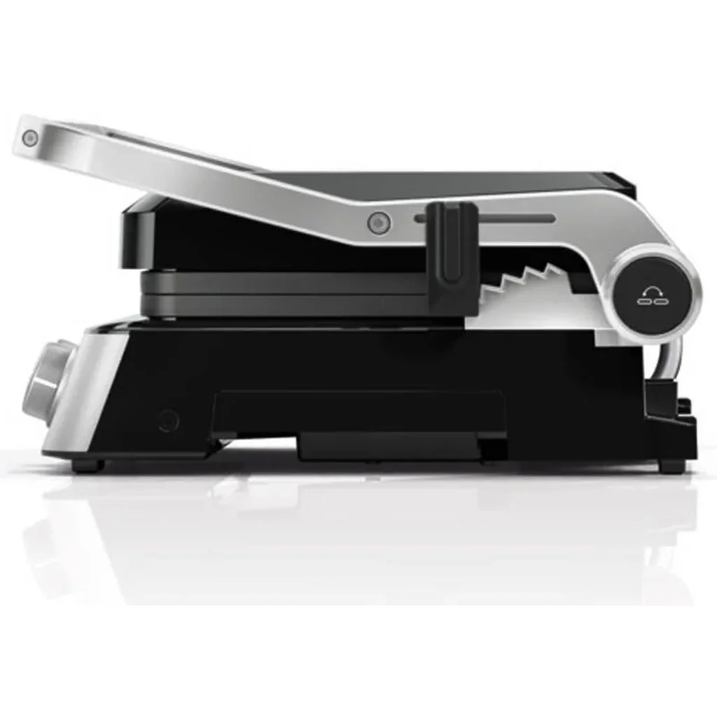 Braun MultiGrill 7 Contact Grill, 2000W Electric Grill, with 3-in-1 Cooking System, Adjustable Thermostat, Removable Plates, Dishwasher Safe, Black/Stainless Steel | CG 7040 - Image 3