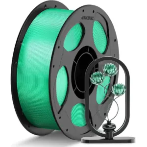 Anycubic PETG Translucent 3D Printer Filament, 1.75mm Diameter, Dimensional Accuracy +/- 0.02mm, Exceptional Toughness, Print with Most FDM 3D Printers, 1kg Spool, Translucent Green | AHPETR-102