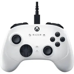 Razer Wolverine V3 Tournament Edition Wired Controller, HyperSpeed Wireless, 4x Mouse Click Back Paddles, 2x Claw Grip Bumpers, Anti-drift Hall Effect Analog Thumbsticks, White | RZ06-05210200-R3M1