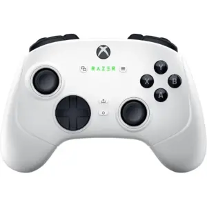 Razer Wolverine V3 Pro Wireless Controller, HyperSpeed Wireless, 4x Mouse Click Back Paddles, 2x Claw Grip Bumpers, Anti-drift Hall Effect Analog Thumbsticks, White | RZ06-05200200-R3M1