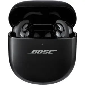 Bose (2nd Gen) QuietComfort Ultra Earbuds, ActiveSense Adaptive Noise Canceling, Clear Calls w/ AI Noise Canceling, Bluetooth 5.3, 24-Hour Playback, IPX4-Rated Water & Sweat Res, Black | 896637-0010