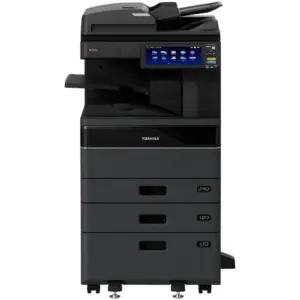 Toshiba e-STUDIO2520AC Multifunction Printer, 25ppm/12ppm Print & Copy Speed, 10.1" Multi-Touch Colour Panel, 350-2900 Paper Capacity, Bluetooth, WiFi Direct, Black | E-STUDIO2520AC