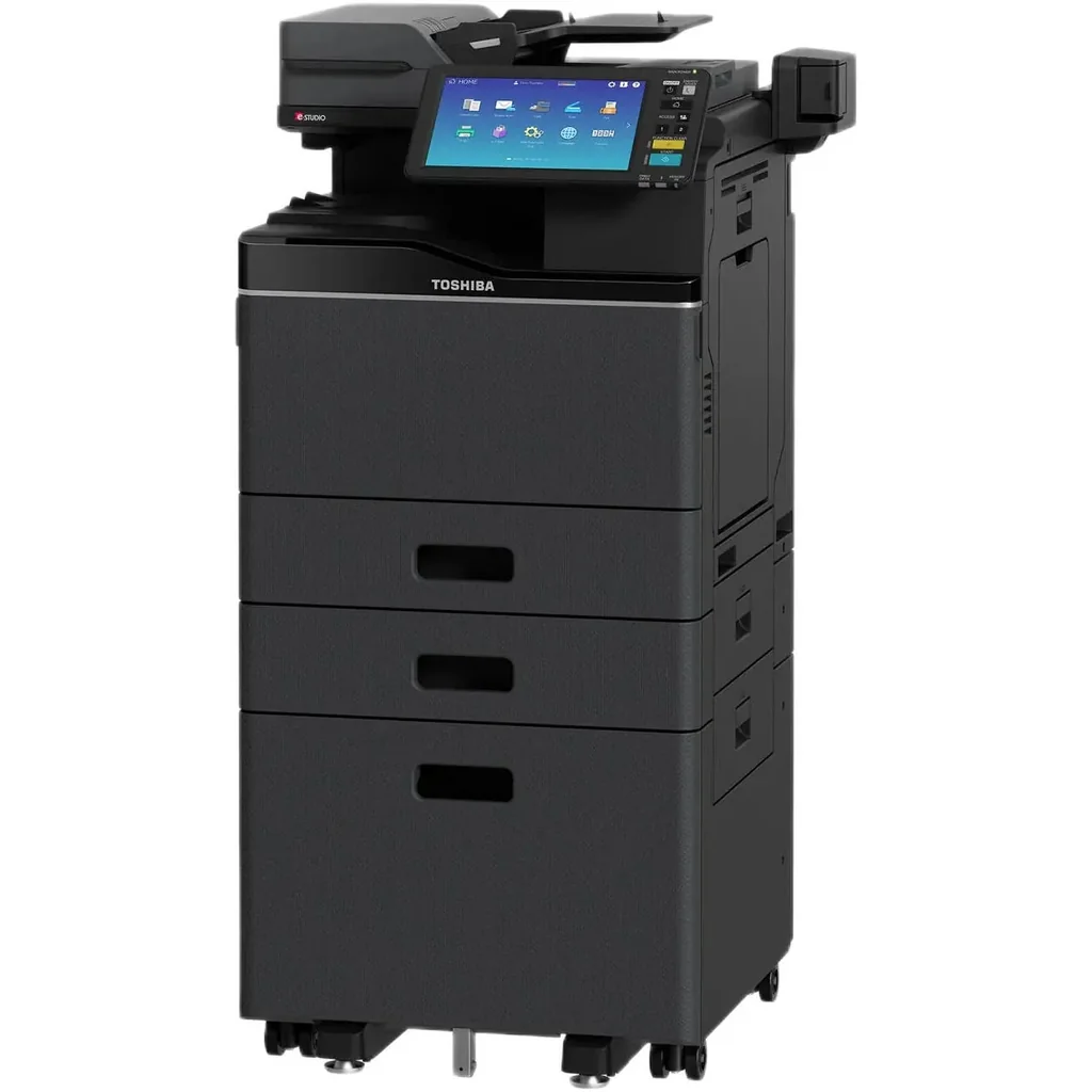 Toshiba E-STUDIO330AC Multifunction Printer, Up to 33 PPM Colour Print Speed, Up to 1200 x 1200 DPI Print Resolution, Up to 120 IPM Duplex Scan Speed, 3200 Paper Capacity, Black | E-STUDIO330AC - Image 2