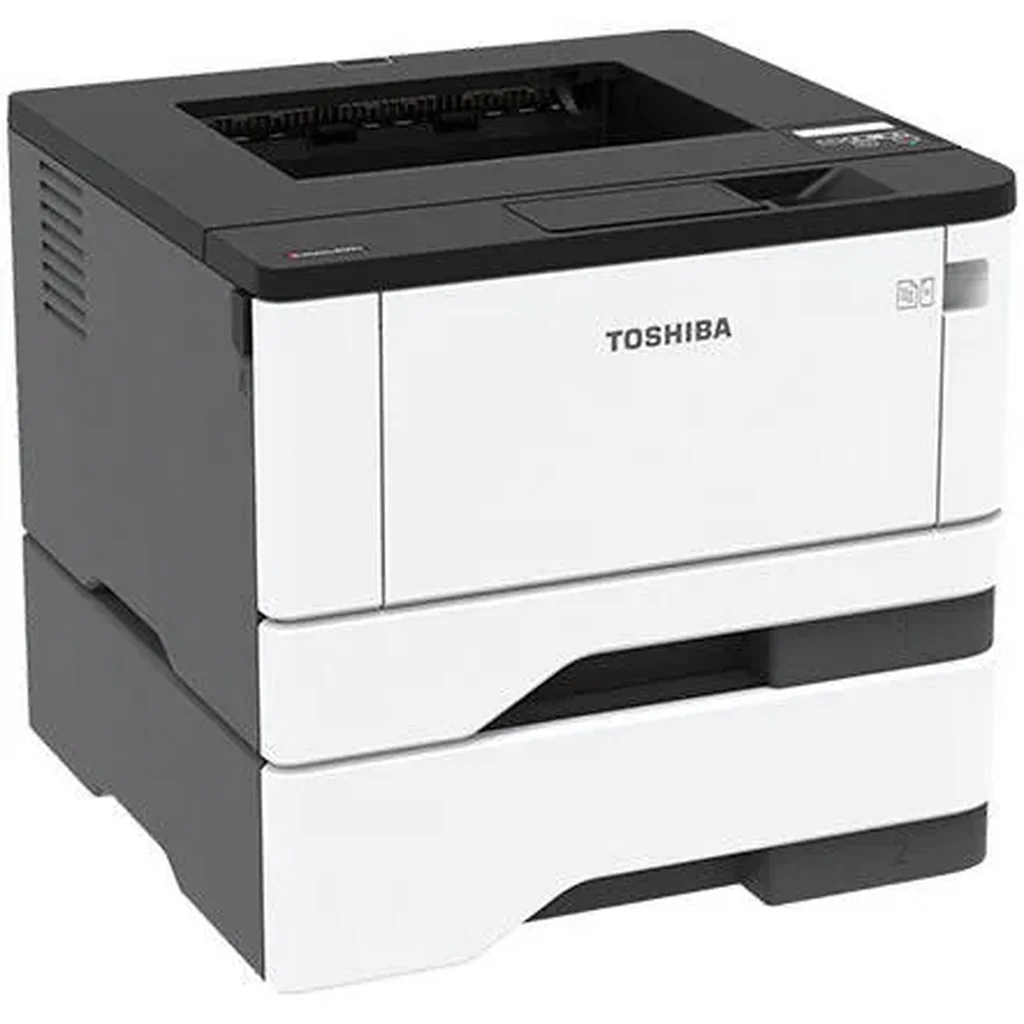 Toshiba e-Studio409P Mono Multifunction Printer, Up to 40 PPM Print Speed, 1200 DPI x 1200 DPI Print Resolution, 2 Line Display, 250 Sheets Paper Capacity, Gray | e-Studio409P - Image 3