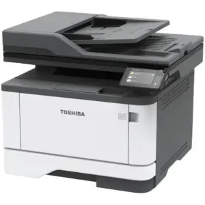 Toshiba e-Studio409S Mono Multifunction Printer, 40 PPM (A4) Print & Copy Speed, 1200 DPI x 1200 DPI Resolution, 2.8" Touchscreen Display, 250 Sheets Paper Capacity, Gray | E-STUDIO409S