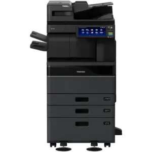 Toshiba e-STUDIO4525AC Multifunction Printer, A4 45 PPM / A3 22 PPM Print & Copy Speed, 10.1" Multi-Touch Colour Panel, 600 DPI x 600 DPI Resolution, Bluetooth, WiFi Direct, Black | e-STUDIO4525AC