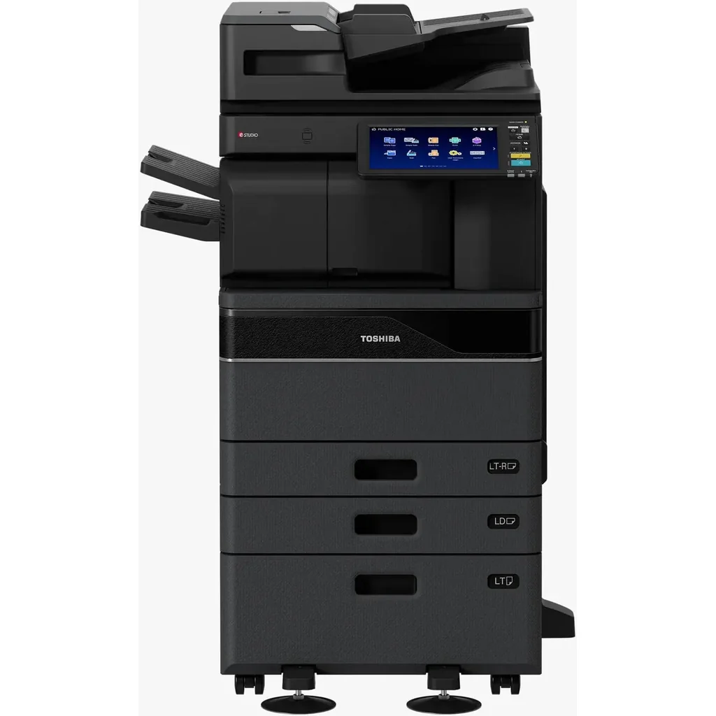 Toshiba e-STUDIO4525AC Multifunction Printer, A4 45 PPM / A3 22 PPM Print & Copy Speed, 10.1" Multi-Touch Colour Panel, 600 DPI x 600 DPI Resolution, Bluetooth, WiFi Direct, Black | e-STUDIO4525AC - Image 2