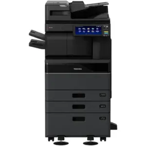 Toshiba e-STUDIO4528A Monochrome Printer, A4 45 PPM / A3 25 PPM Print & Copy Speed, 10.1" Multi-Touch Color Panel, 600 DPI x 600 DPI Resolution, 5200 Max Paper Capacity, Black | E-STUDIO4528A