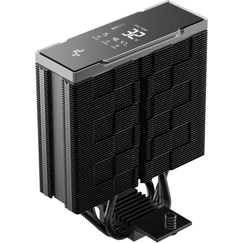 DeepCool AK400 G2 DIGITAL NYX CPU Cooler, 120mm Pre-Installed Fan, 4x Heatpipes, 2200 RPM Fan Speed, 63.4 CFM Fan Airflow, 4-Pole Motor, Black | R-AK400G2-BKNNMN-GJD-1 - Image 6