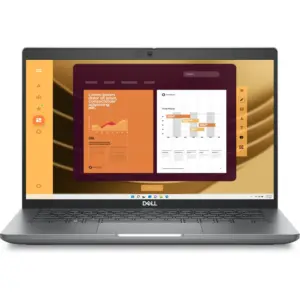 Dell Latitude 5450 Laptop, 14" FHD IPS 60Hz Touch Display, Intel Core Ultra 7 165H vPro Processor, 16GB RAM, 512GB SSD, GeForce RTX 2050 4GB GPU, English Keyboard, Windows 11 Pro, Silver | 450