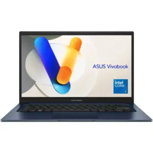 ASUS Vivobook 14 X1404VA Laptop, 14" FHD IPS 60Hz Display, Intel Core Core 5 120U Processor, 8GB RAM, 256GB SSD, Intel UHD Graphics, English Keyboard, Win11 Home S, Quiet Blue | 90NB13U1-M00K70