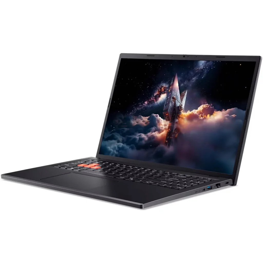 Acer Nitro Lite Gaming Laptop, 16" WUXGA IPS 165Hz Display, Intel Core i7-13620H, 16GB RAM, 512GB SSD, GeForce RTX 3050 6GB GPU, English-Arabic Keyboard, Windows 11 Home, Black | NH.DACEM.002 - Image 3
