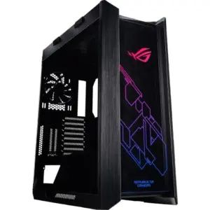 ASUS ROG Strix Helios GX601 RGB Mid-Tower Computer Case up to EATX with USB 3.1 Front Panel, Smoked Tempered Glass, Brushed Aluminum and Steel Construction | 90DC0020-B39000