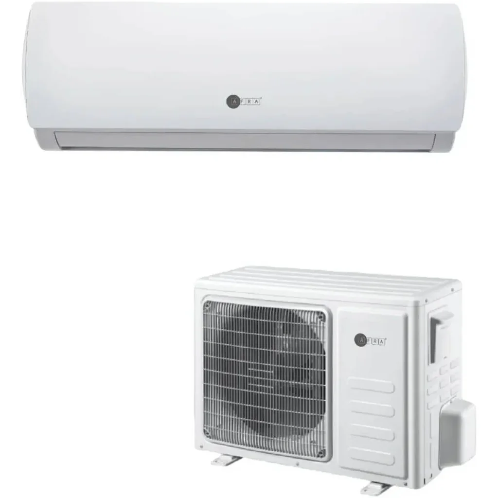 AFRA AF-2000ACWT 2.0 Ton Split Air Conditioner, Extreme Cooling, Hidden LED Display, Sleep Mode, Tropical Rotary Compressor (T3), Wall Mount, Auto Restart, Pure Copper Wire, White | AF-2000ACWT