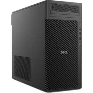 Dell Pro Max Tower T2 Workstation Desktop Computer, Intel Core Ultra 9 285K, 32GB RAM, 1TB SSD, Intel UHD Graphics 770, MS116 Mouse + English-Arabic KB216 K/B, No OS, Black | DAVUDEL11P22DU9BX001